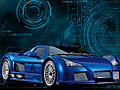 Game Blue Demon Car