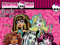 Game Monster High Backpack Design