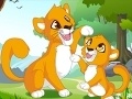 Game Tigress with cub