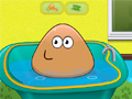 Game Pou Baby Bathing
