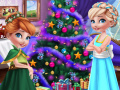 Game Sisters Christmas Room Prep