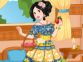 Game Snow White Patchwork Dress