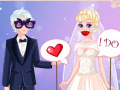 Game Elsa And Jack Wedding Photo
