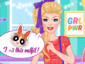 Game Barbie`s Look Powerpuff