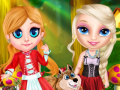 Game Little Elsa In Red Hood