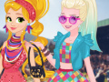 Game Elsa and Rapunzel Festival Getaway