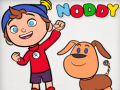 Game Noddy Toyland detective paint