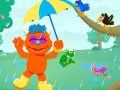 Game 123 Sesame Street: Seasons spinner 