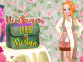 Game Vintage Purse Design
