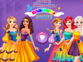 Game Disney Princesses Rainbow Dresses