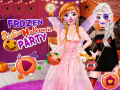 Game Frozen Sisters Halloween Party