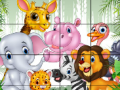Game Animals Sliding Puzzle