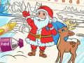 Game Color Me Christmas