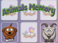 Game Animals Memory 