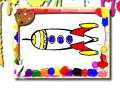 Game Rockets Coloring Book