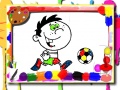 Game Football Coloring Time
