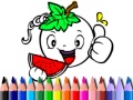 Game Back To School: Vegy Coloring Book