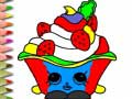 Game Back To School: Cake Coloring Book