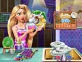 Game Goldie Dish Washing