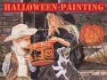 Game Halloween Painting