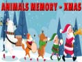 Game Animals Memory - Xmas