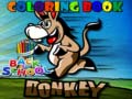 Game Back To School Coloring Book Donkey