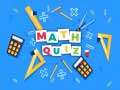 Game Math Quiz Game