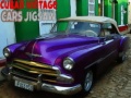 Game Cuban Vintage Cars Jigsaw