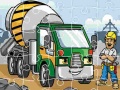 Game Construction Trucks Jigsaw