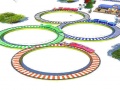 Game Lowpolly Train Racing