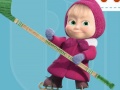Game Masha and the Bear Hockey