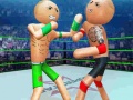 Game Police Stick Man Wrestling Fighting