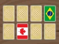Game World Flags Memory
