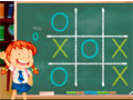 Game Tic Tac Toe At School