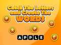 Game Catch The Letters And Create The Words