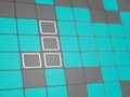 Game Turquoise Blocks