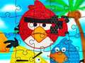 Game Funny Birds Pop It Jigsaw