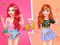 Game Princesses Fruity Print Fun Challenge