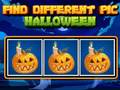 Game Find Different Pic Halloween