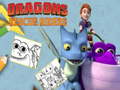 Game Dragon Rescue Riders Coloring Book