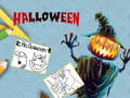 Game Hallowen Coloring Book