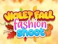 Game Violet Fall Fashion Shoot