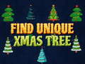 Game Find Unique Xmas Tree