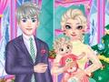 Game Elsa Family Christmas Preparation