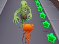 Game Angry Cat Run Zombies Alley