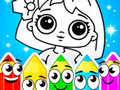 Game Coloring Dolls