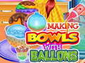 Game Making Bowls with Ballons