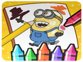Game Coloring Minion Раскраска Миньон