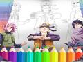 Game Naruto Shippuden Coloring Book 