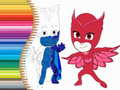 Game Coloring Book for PJ Masks